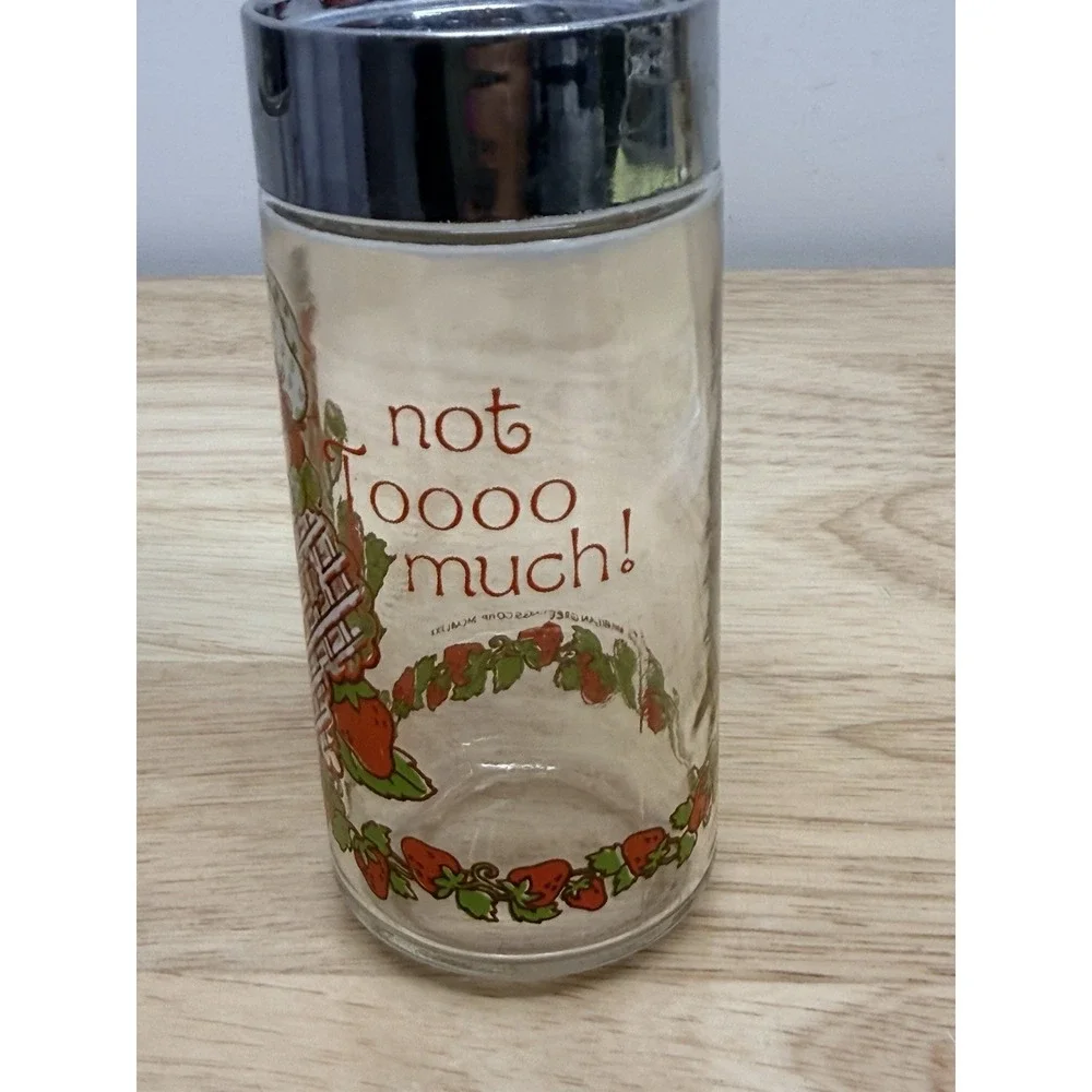 Vintage Strawberry Shortcake Salt  and Pepper Spice Shakers 1980 Just A Punch #6